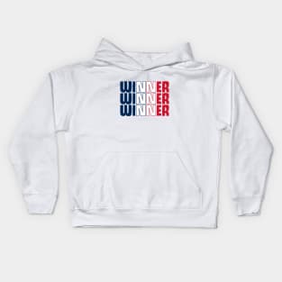 Team France Football Winner Kids Hoodie